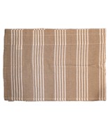 Christmas Tree Shops ~ 14&quot; x 40&quot; ~ Tan &amp; White Striped Pattern ~ Window ... - €21,51 EUR