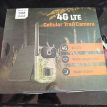 4G LTE Cellular Trail Camera 1080p Hunting &amp; Camouflage Q80, Apple &amp; And... - $38.22