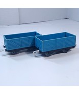 Thomas &amp; friends Train SET 2 Sodor Blue Cargo Car Trackmaster Tender Pul... - €16,44 EUR
