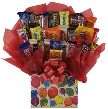 Celebrate Party Chocolate Candy Bouquet gift basket box - Great gift for... - £47.84 GBP
