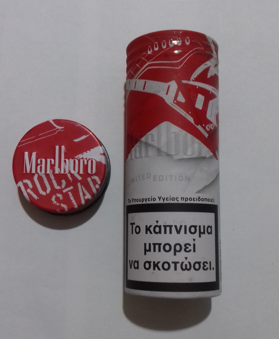 Marlboro Cigarette Case Cylindrical - $15.00