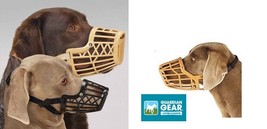 Guardian Gear Large Dog Basket Muzzle Quick Fit/Release Adjustable Train Safety - £13.58 GBP
