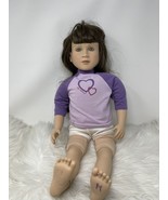 My Twinn Doll Lenora Poseable Brown Hair 2002 Body 1997 Face 23&quot; - $89.99