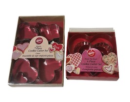 Wilton 11 Pieces Metal Hearts Cookie Cutters Valentine&#39;s or Sweetest Day New - $16.01