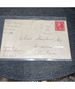 1927 Silver Bow Cancel Cover Washington Two Cent Stamp￼ - £7.48 GBP