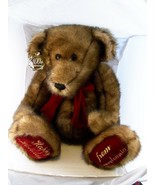 Faux Mink Teddy Bear 100th anniversary Dan Dee  Pennsylvania Large 17&quot; s... - $33.82 CAD