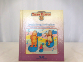 Teddy Ruxpin The Story of  Grundo Springtime Singtime  HC Book ONLY Vint... - $5.94
