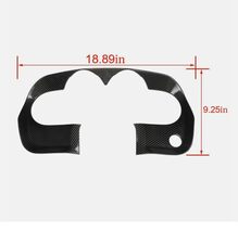 New Carbon Fiber Full Set Interior Cover Trims Kit for Dodge Challenger ... - $100.57 CAD