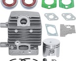 34 mm Cylinder Piston Kit for Stihl Trimmers FS75 FS85 FC75 FC85 FH75 FR... - $50.08