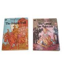 Moby Books Vintage Mini Paperback Books Last of the Mohicans Oregon Trail - £7.94 GBP