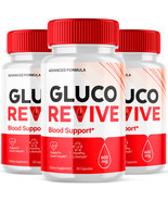 3 Pack Gluco Revive Blood Support GlucoRevive Advanced Glycogen Support ... - $1,827.84 MXN