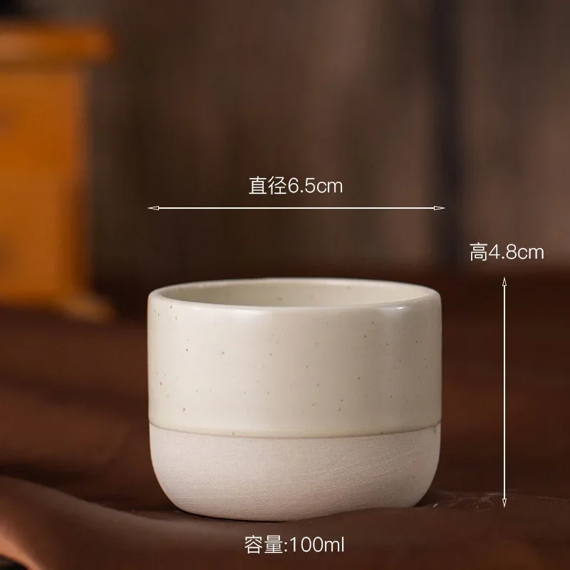 100ml 180ml 230ml Coffee Mug Vintage Ceramics Tea Capacity: 200ml Beige ... - €8,19 EUR