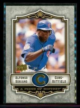 2009 Upper Deck Piece Of History Baseball Card #15 Alfonso Soriano Chicago Cubs - £3.38 GBP