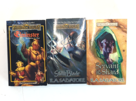 Wizards Forgotten Realms Elminster, The Silent Blade &amp; Servan Of the Sha... - $33.19