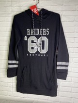 Ultra Game NFL Womens Las Vegas Raiders Tunic Hoodie Pullover Sweatshirt... - £39.45 GBP