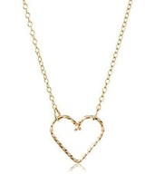 By Philippe 14KT Gold Filled Argento Sterling 925 16 &quot; Spago Cuore Amore... - £11.93 GBP