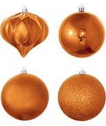 4pcs Extra Large Christmas Ball Ornaments Shatterproof Christmas Decorat... - £15.79 GBP