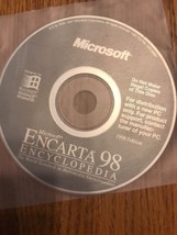 Microsoft ENCARTA 98 Encyclopedia Ships N 24h - £33.99 GBP