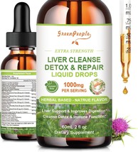 Liver Cleanse Detox &amp; Repair Liquid Drop for Digest, Immunity, Liver Supplement - £14.20 GBP