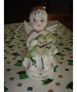 Vintage St. Patrick’s March Angel Girl Figurine - $39.40 CAD