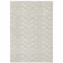 10' X 13' Gray Geometric Power Loom Area Rug - $900.49
