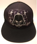 STAR WARS HAT Darth Vader &amp; Storm Troopers Black Hat Snap Cap - $278.90 MXN