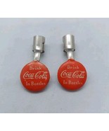 Lot Of 2 Vintage Drink Coca Cola in Bottles Advertising Coke Pencil Clip... - $27.30 CAD