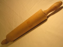 Wooden 17&quot; Rolling Pin [D] - £5.01 GBP