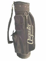 Augusta Golf Cart Bag Single Strap 6-Dividers 5 Pockets, Zippers Work - $77.18
