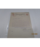 CHICAGO CAR HEATING CO  PATTERN RECIEPTS  FEB 10 1912 EPHEMERA SIGNED T ... - $85.00