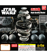 Star Wars \GashaPlaQ Mini Model Kit X-Wing Y-Wing Millennium Falcon Tie ... - £8.77 GBP