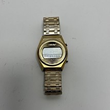1977 Bulova LCD N7 Wristwatch for Repair or Parts - £19.89 GBP