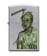 Zippo Lighter - Zombie Axe Head Street Chrome - 854088 - £20.46 GBP