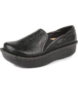 GLOLILY JENNY BLACK TOOLED WOMEN&#39;S SHOES/CLOGS SIZE 8 NEW JEN-120 - $82.27 CAD