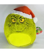 New! 12&quot; Fuzzamallow Grinch Christmas Plush Squishmallow Soft &amp; Fuzzy Sa... - €25,73 EUR