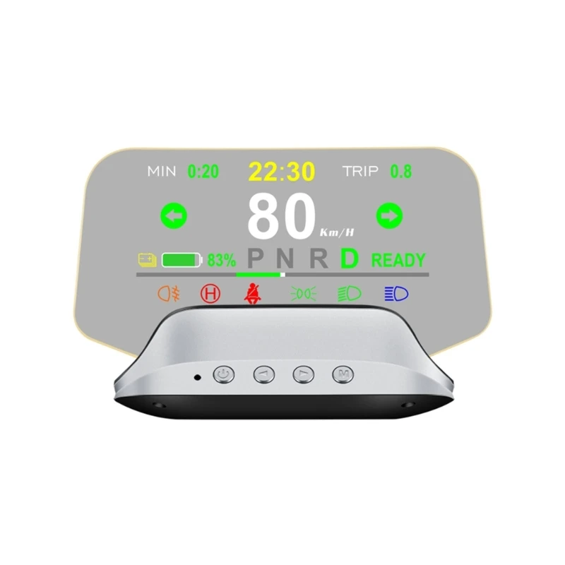 Car Speedometer For Model 3 Y 2019-2022 HUD T3 Head Up Display with Navigation - £51.41 GBP