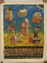 Robert Pollard Boston Spaceships Poster Guided By Voices Oct 6 The Decemberists - £141.83 GBP