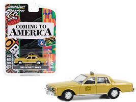 1981 Chevrolet Impala Taxi Yellow Coming to America 1988 Movie Hollywood Series - £14.71 GBP