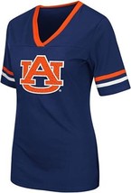 Colosseum Womens Auburn Tigers Aurora T-Shirt Blue/Orange, Large - £26.94 GBP