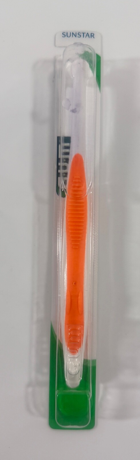GUM Sunstar 308 End Tuft Brush Purple Made in the USA Orange NEW - $5.34