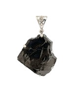 Stones Desire Elite Shungite Pendant Necklace (22&quot;) Black - $208.05