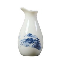 Ceramic Japanese Sake Pot Porcelain Sake Bottle Traditional Liquor Wine Jug #08( - £26.23 GBP