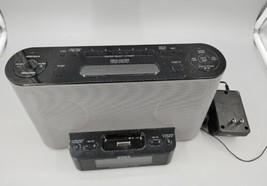 Sony ICF-CS10iP Dream Machine Alarm Clock Radio With Remote Manual Antannas - $32.91