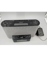 Sony ICF-CS10iP Dream Machine Alarm Clock Radio With Remote Manual Antannas - £25.77 GBP