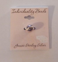 Sterling Silver Individuality Beads - Hoops Basketball Charm Bead NEW - $19.99