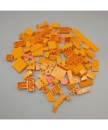 LEGO Bulk lot Bricks Pieces Orange 5 Ounces - $11.87