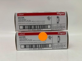 New 20 Pk Legrand 885TRW Tamper-Resistant Receptacle, 15A, 125V, Residen... - $60.00