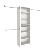 ClosetMaid 14865 16 Inch Closet System - White - $921.63 MXN