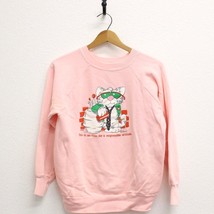 Vintage Cool Party Cat Sweatshirt Medium - $67.32