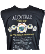 Alcatraz Prison The Rock Vtg Muscle Shirt size XL USA Penitentiary Al Ca... - £22.67 GBP